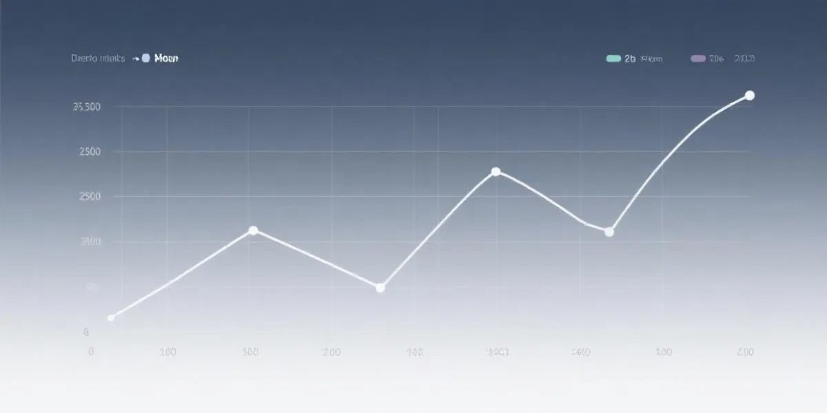 数据走势图示意图