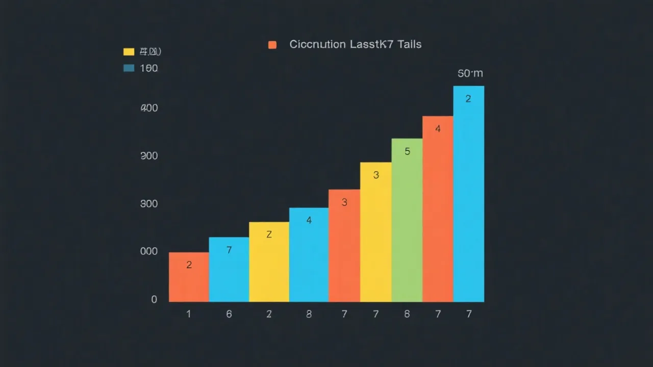 尾数分布柱状图示意